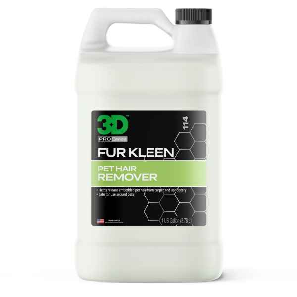 3D 114 Fur Kleen 1 Gallon