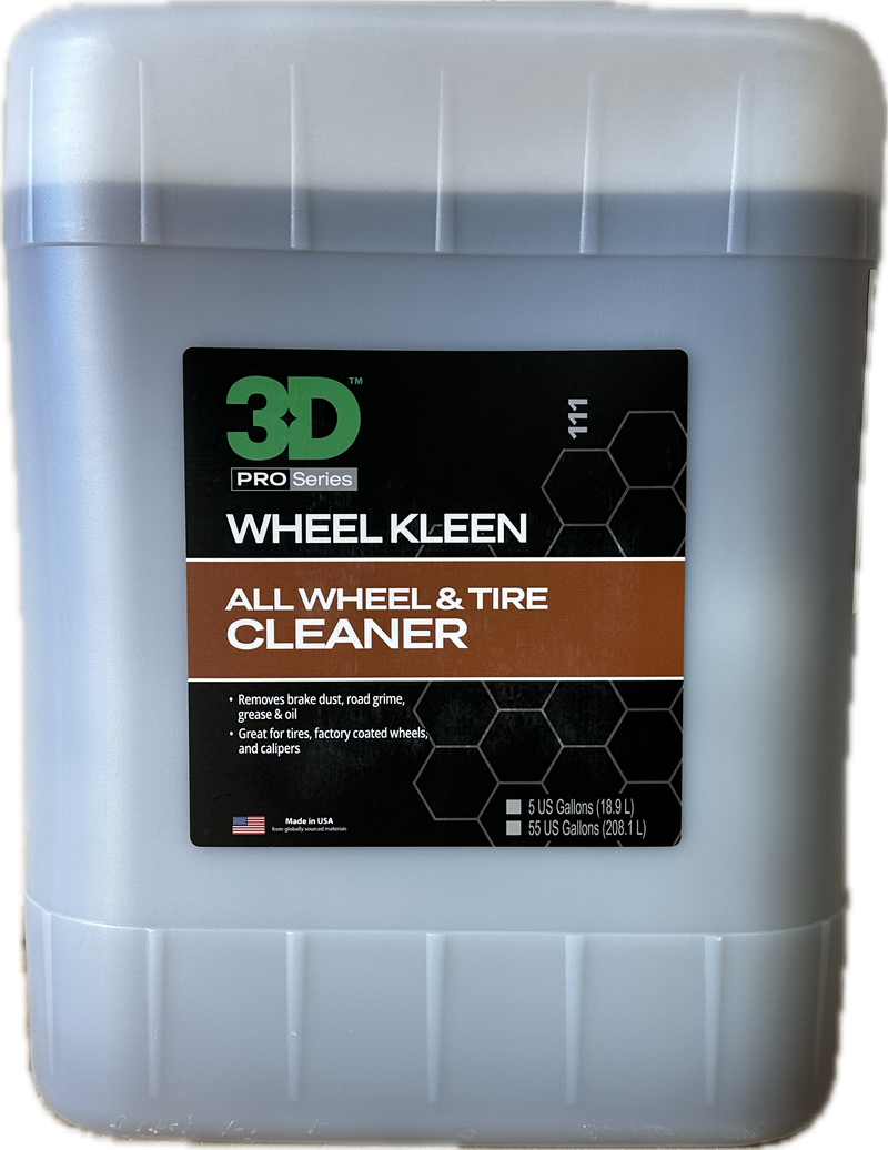 3D 111 Wheel Kleen ( 5 Gallons)