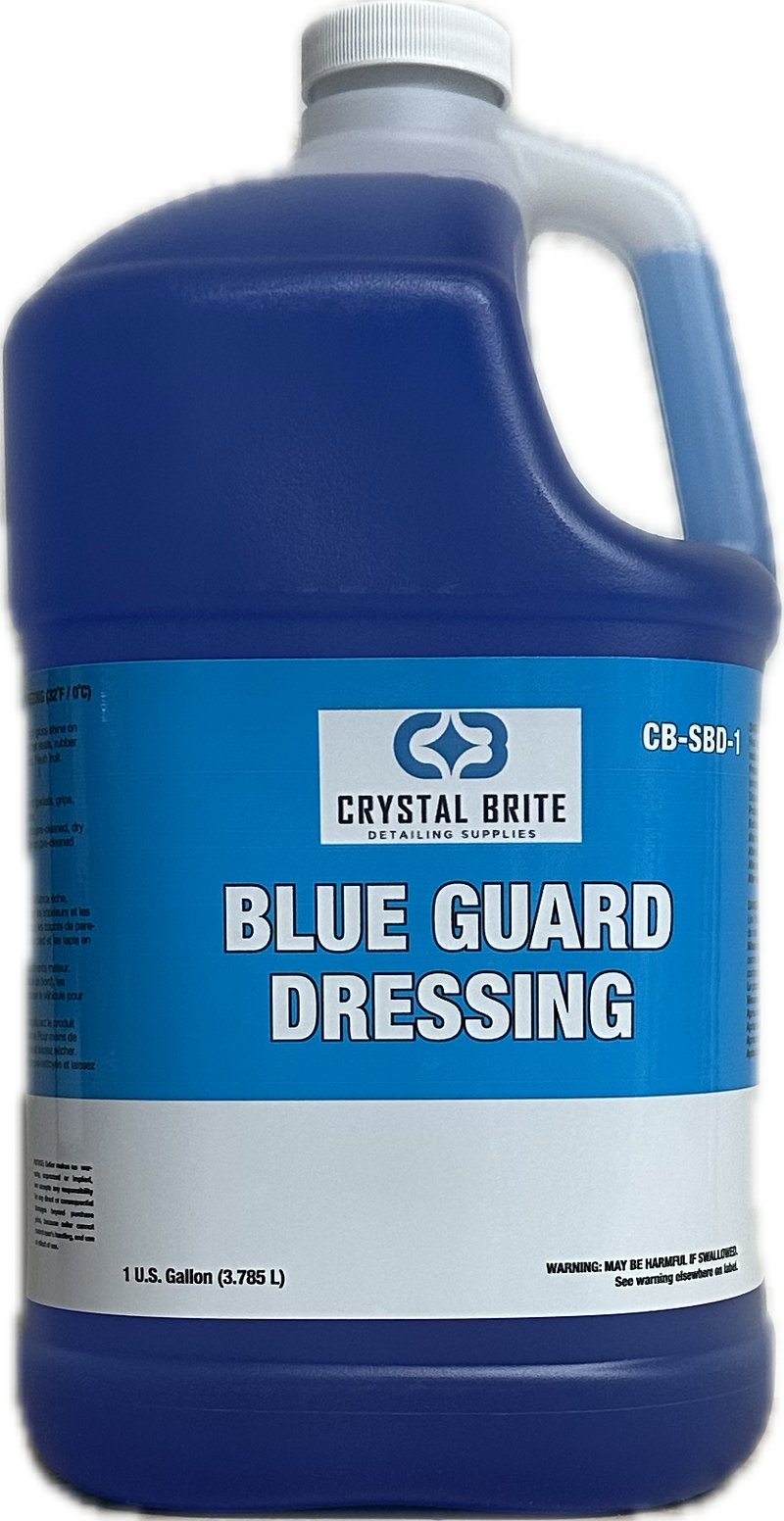 Crystal Brite Blue Guard Solvent Based Dressing (1 Gallon)