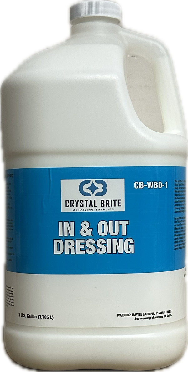 Crystal Brite In & Out Water Based Dressing (1 Gallon)