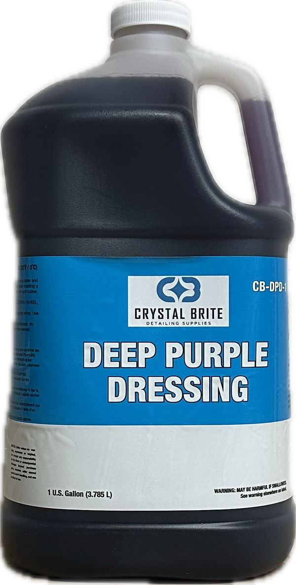 Crystal Brite Premium Deep Purple Solvent Based Dressing (1 Gallon)