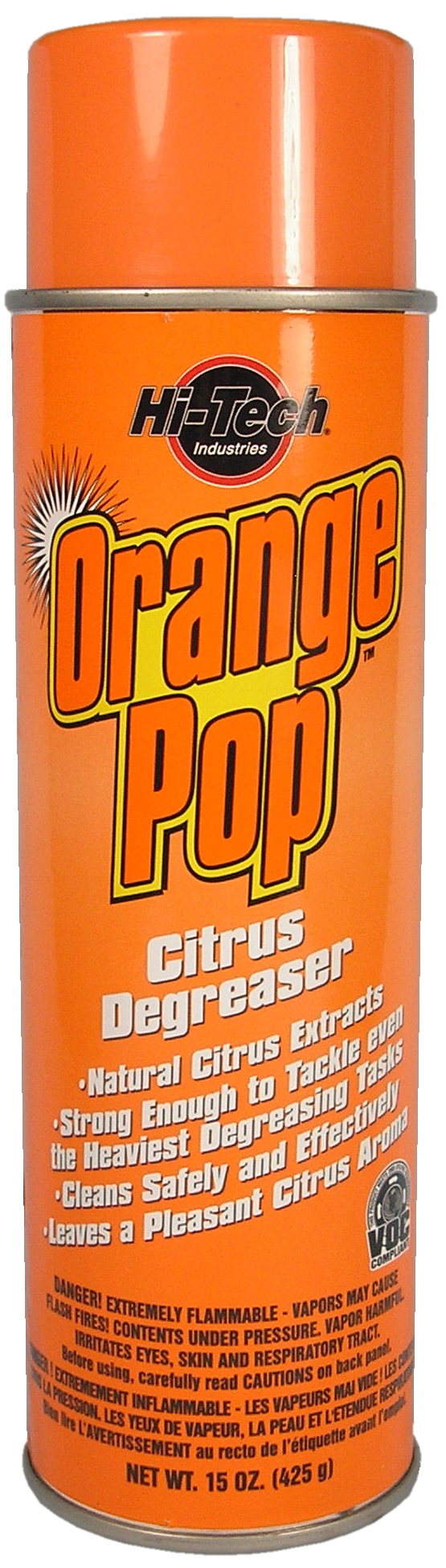 Hi-Tech Orange Pop Citrus Degreaser Aerosol 15oz